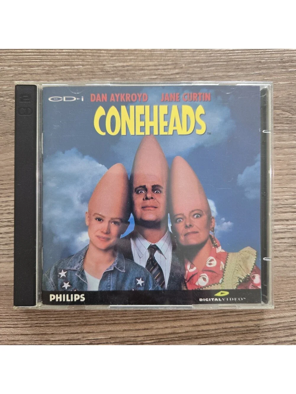 Coneheads Philips CD-i Digital Video 2-Disc Movie 1994 Dan Aykroyd Jane Curtin